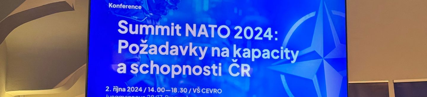 SUMMIT NATO 2024 na VŠ CEVRO